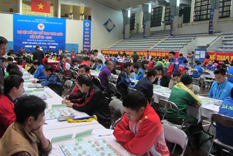 khai mac giai co vua co tuong toan quoc tai quang ninh