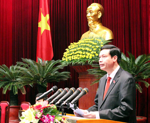 Chủ tịch HĐND tỉnh Nguyễn Đức Long phát biểu bế mạc kỳ họp