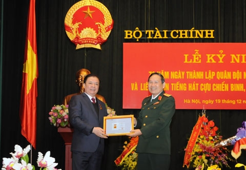bo tai chinh to chuc ky niem 70 nam thanh lap quan doi nhan dan viet nam