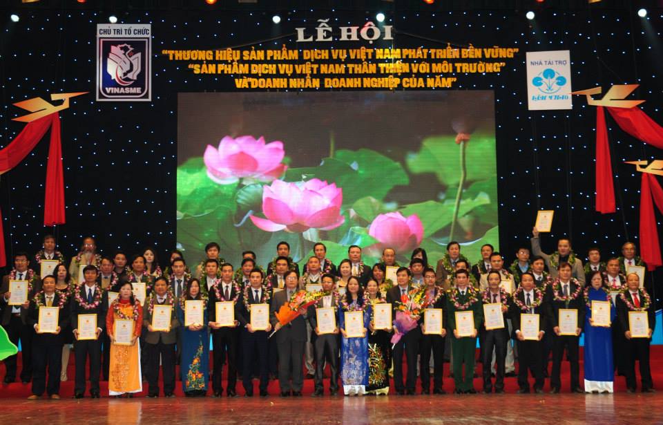 Ngày 17/1/2015, trao giải sản phẩm, dịch vụ thương hiệu Việt tiêu biểu