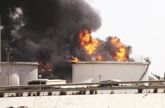 ba t o n o libya bung phat gia dau quay dau di len