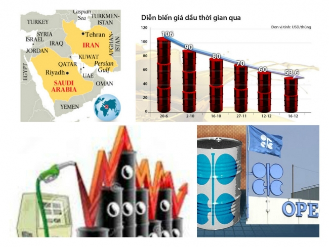 gia dau giam la do saudi arabia muon ha iran