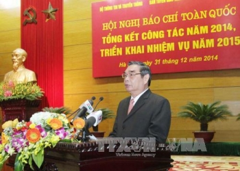 Hội nghị báo chí toàn quốc triển khai nhiệm vụ năm 2015