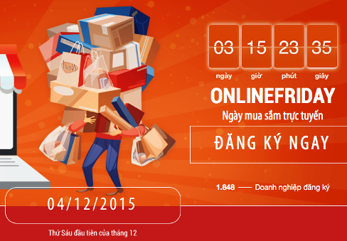 Ngày mua sắm trực tuyến - Online Friday 2015 do