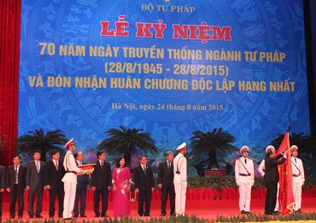 Công bố 10 sự kiện nổi bật năm 2015 của ngành Tư pháp