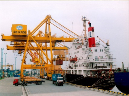 Hơn 456 triệu tấn hàng hóa thông qua hệ thống cảng biển