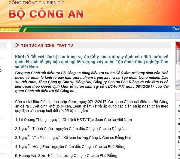 bo cong an