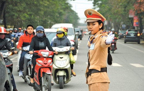 Mở đợt cao điểm bảo đảm an toàn giao thông, trật tự xã hội dịp Tết