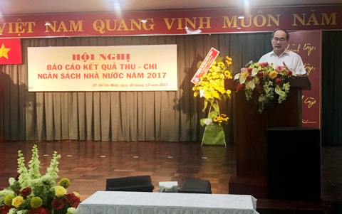 TP. Hồ Chí Minh hoàn thành dự toán thu ngân sách