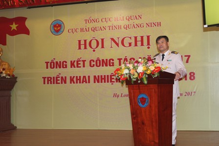 Năm 2018, Hải quan Quảng Ninh phấn đấu thu vượt chỉ tiêu 6.000 tỷ đồng