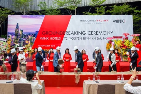 Khởi công khách sạn Wínk đầu tiên
