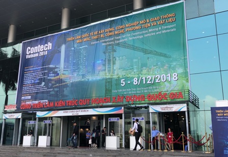 120 gian hàng giới thiệu sản phẩm tại Contech Vietnam 2018