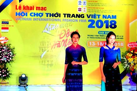 Khai mạc Hội chợ thời trang Việt Nam 2018