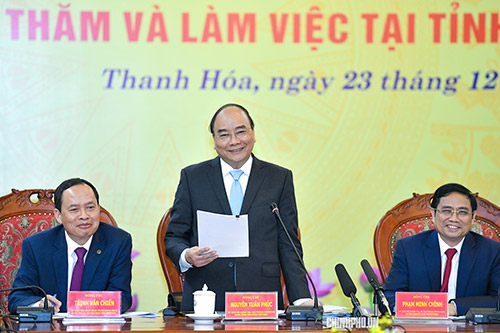 Thủ tướng: Thanh Hóa cần có tầm nhìn ‘tứ sơn’