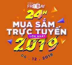 Hơn 50.000 mặt hàng giảm đến 70% trong ngày Online Friday tháng 12