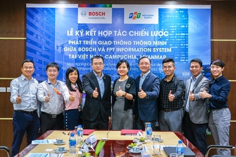 Bosch hợp tác FPT IS cung cấp giải pháp giao thông an toàn