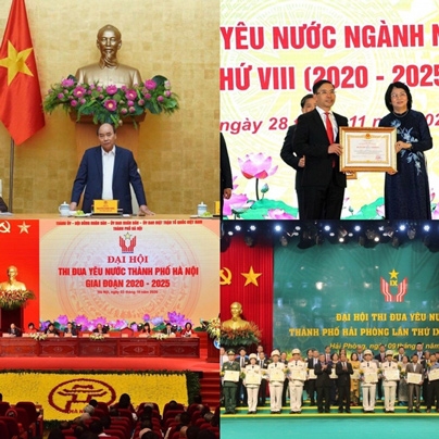 Đại hội Thi đua yêu nước toàn quốc lần thứ X diễn ra từ ngày 9 - 10/12