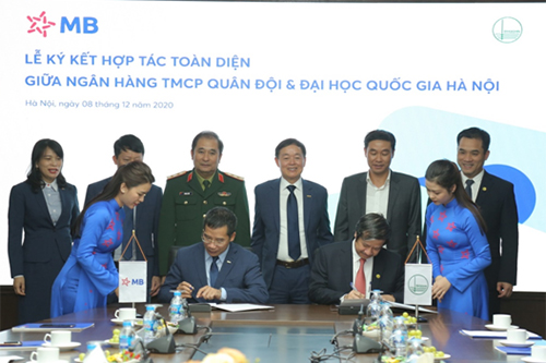 MB ký kết hợp tác toàn diện với Đại học Quốc gia Hà Nội