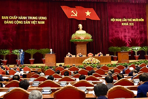 Chùm ảnh: Khai mạc trọng thể Hội nghị Trung ương 14