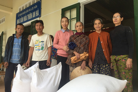 hỗ trợ gạo