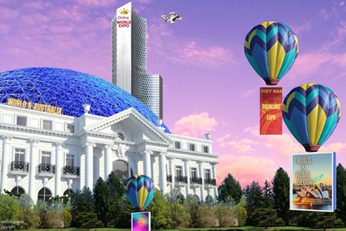 Triển lãm Quốc tế trực tuyến Nguồn hàng Việt Nam tại Australia.