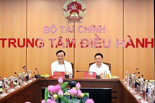 chum anh le ban giao nhiem vu bo truong bo tai chinh