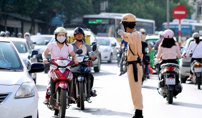 Ngành Tài chính thực hiện đảm bảo trật tự, an toàn giao thông trong dịp nghỉ lễ