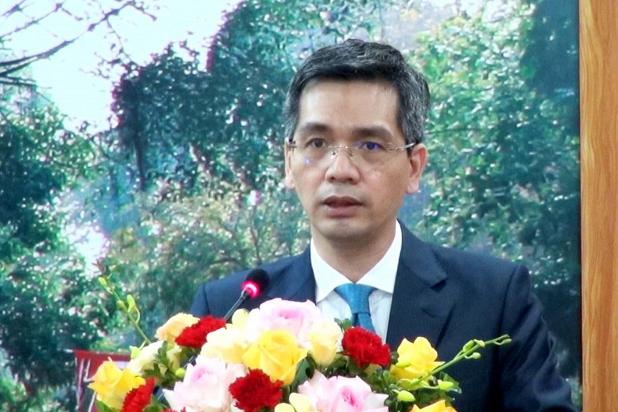 Thứ trưởng Bộ Tài chính Võ Thành Hưng phát biểu tại hội nghị. Ảnh: Đức Minh.