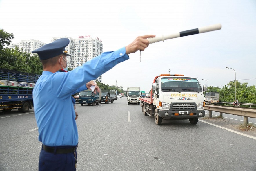 Hà Nội lập 44 chốt trực điều tiết giao thông dịp Tết Nguyên đán 2022
