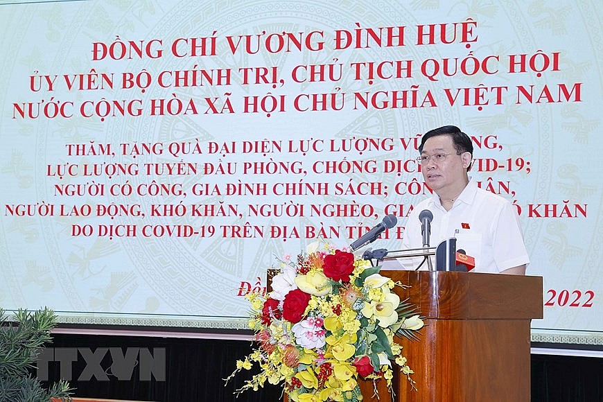 Chùm ảnh: Hoạt động của Chủ tịch Quốc hội Vương Đình Huệ tại Đồng Nai