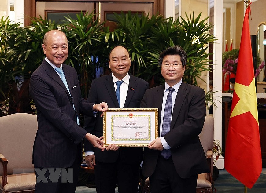 Chùm ảnh: Hoạt động của Chủ tịch nước Nguyễn Xuân Phúc tại Singapore
