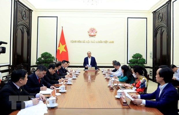 Chủ tịch nước làm việc với Trung ương Hội Chữ thập Đỏ Việt Nam