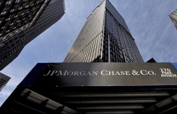 Ngân hàng JPMorgan lớn nhất nước Mỹ báo cáo lợi nhuận giảm 42%