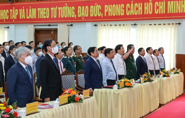 Thủ tướng Phạm Minh Chính dự lễ kỷ niệm 30 năm tái lập tỉnh Ninh Thuận
