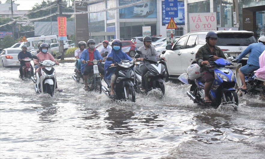 Nam Tây Nguyên và Nam Bộ tiếp tục có mưa to đến rất to