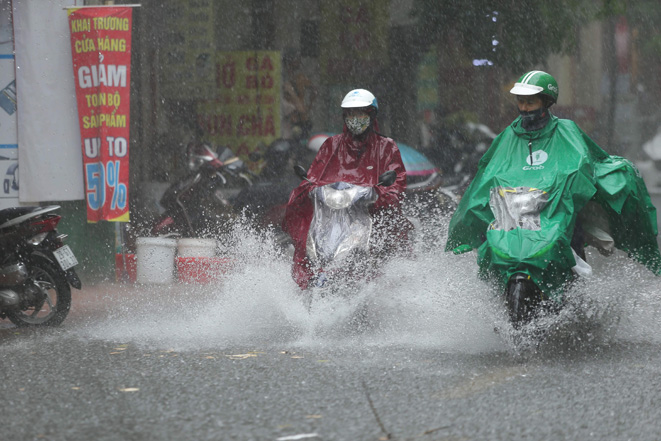 Thời tiết ngày 20/7: Mưa dông nhiều nơi trên cả nước