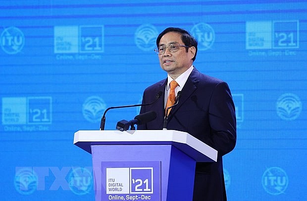 Thủ tướng Phạm Minh Chính chia sẻ 5 ưu tiên hợp tác trong thế giới số