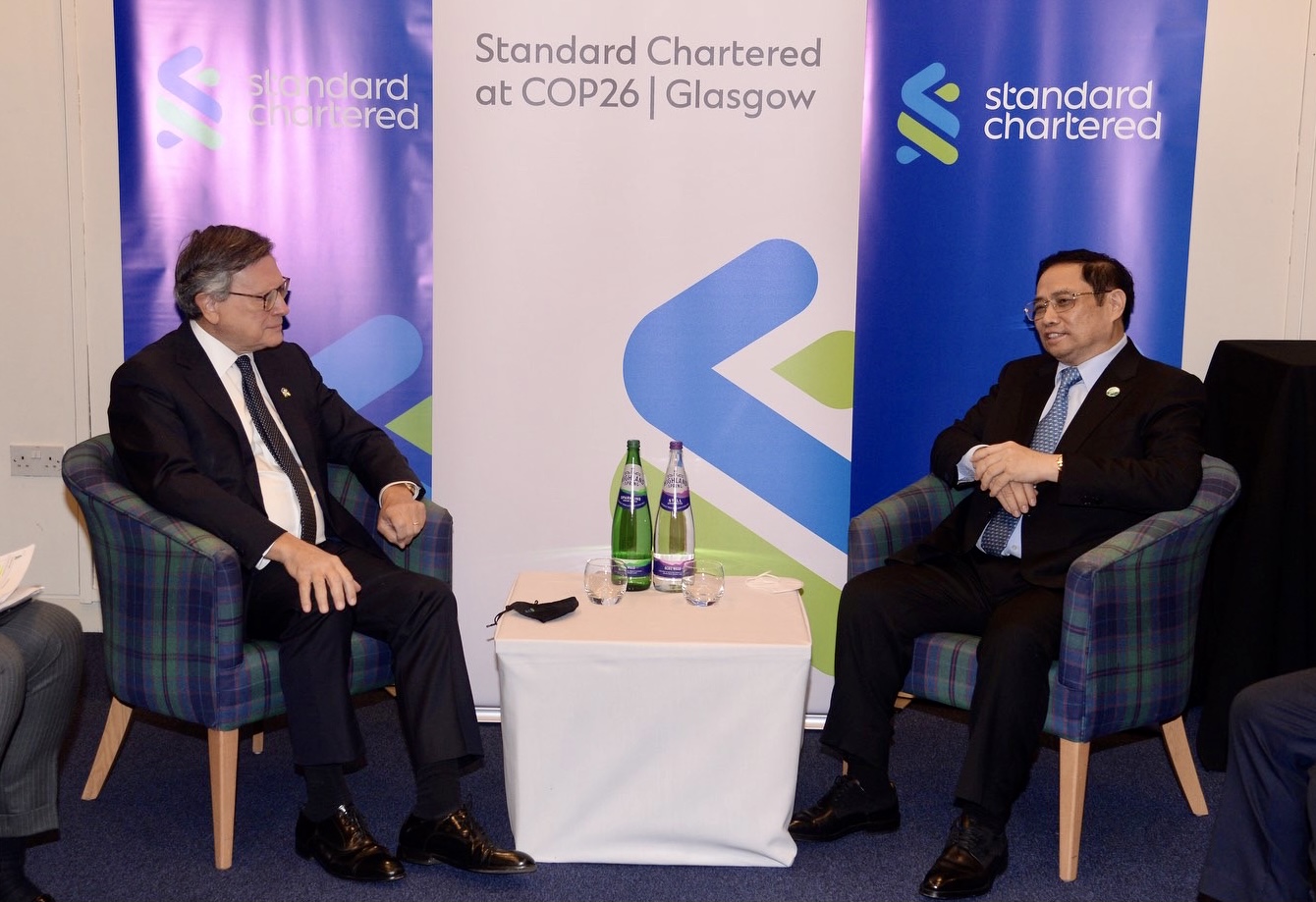 Ngân hàng Standard Chartered cam kết đầu tư 8 tỷ USD phát triển bền vững ở Việt Nam