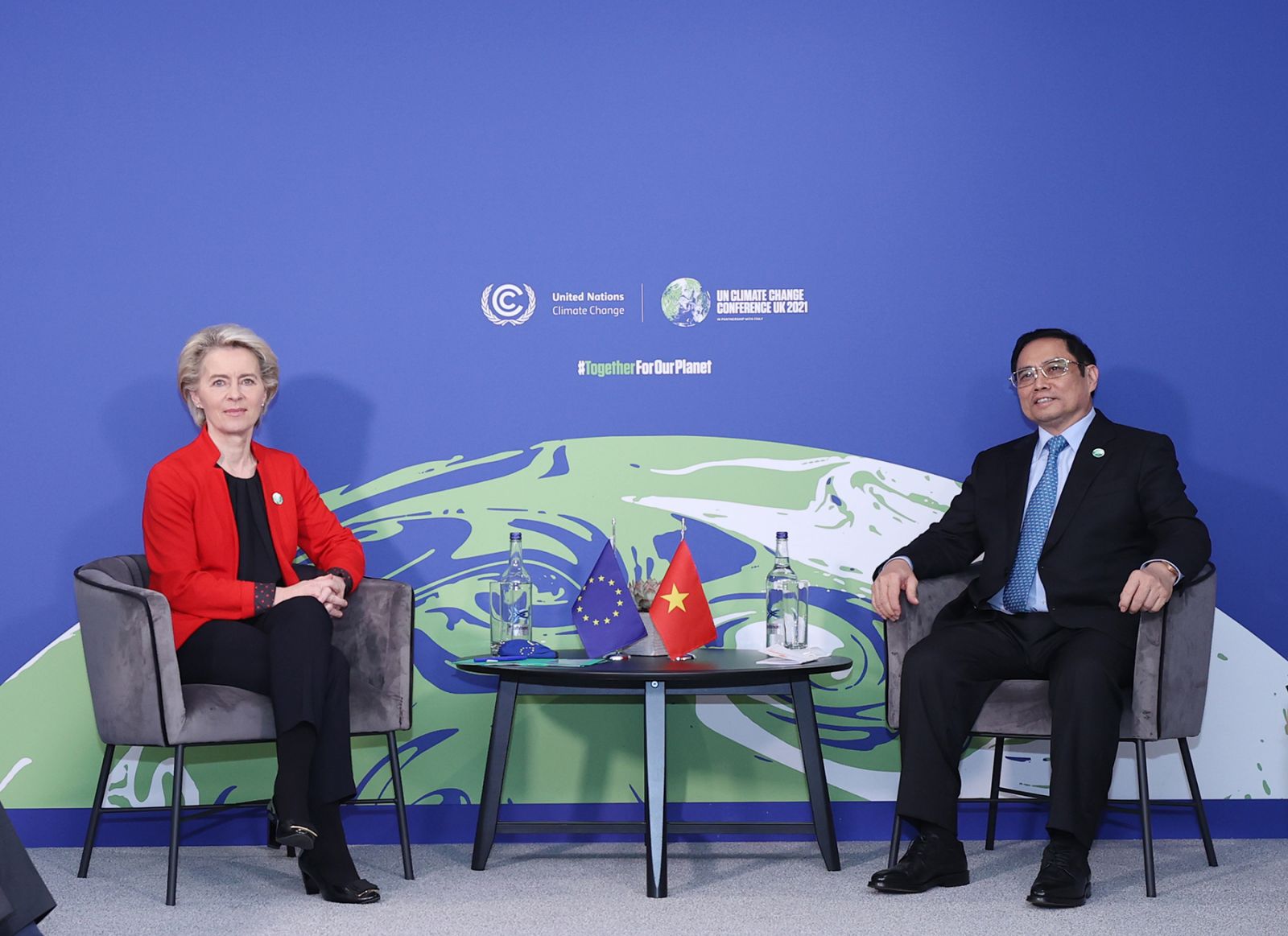 Chùm ảnh: Thủ tướng Phạm Minh Chính dự Khai mạc Hội nghị COP26