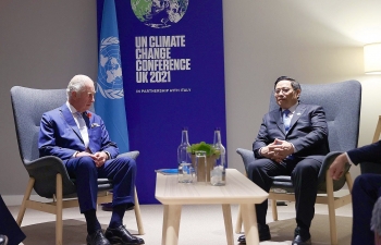 Thủ tướng gặp gỡ lãnh đạo các nước bên lề Hội nghị COP26