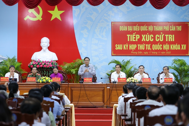 Thủ tướng Phạm Minh Chính: Đưa vốn đến đúng, trúng các động lực tăng trưởng - Ảnh 1.