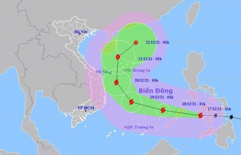 Bão Rai giảm cấp, không khí lạnh ảnh hưởng đến Bắc Bộ