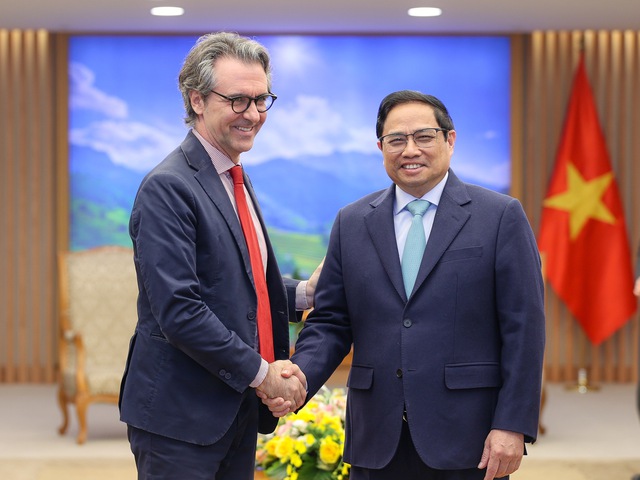 Thủ tướng tiếp Đại sứ, Trưởng Phái đoàn Liên minh Châu Âu tại Việt Nam - Ảnh 1.