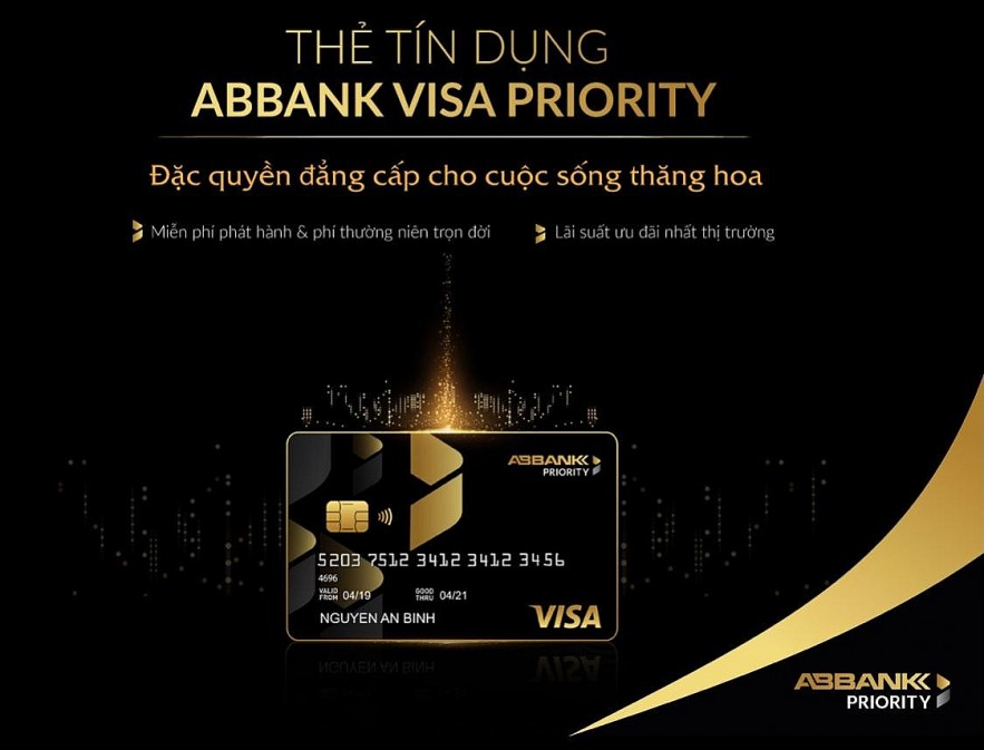 ABBANK ra mắt dòng thẻ tín dụng hạng ưu tiên