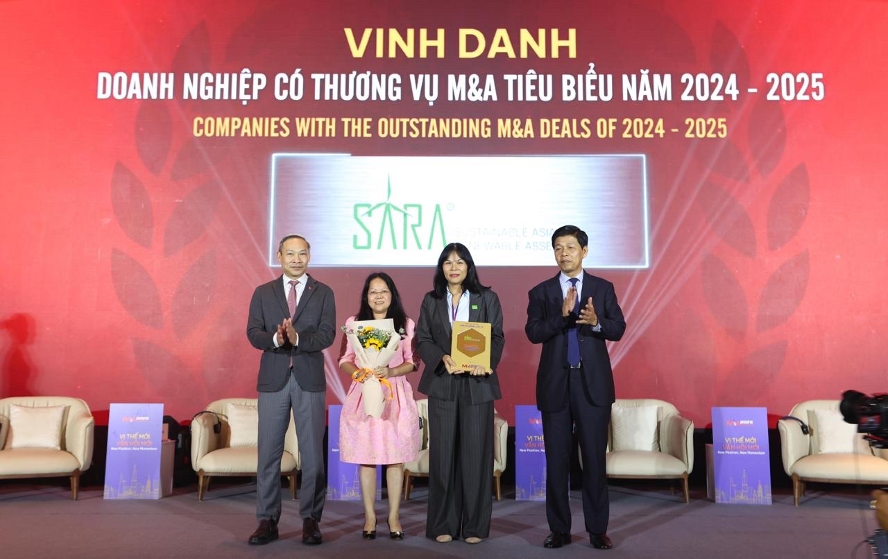 Astris Finance named among outstanding M&A advisory firms at Vietnam M&A Forum