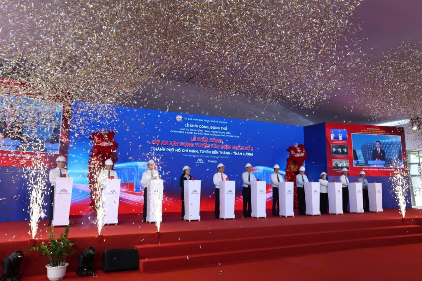 Ho Chi Minh City starts construction of four key infrastructure projects