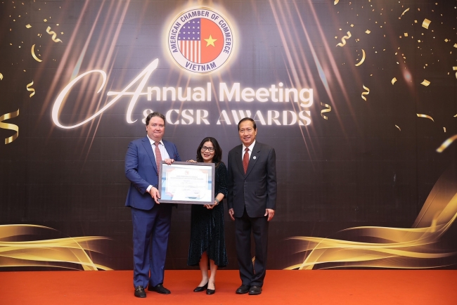 Citi Vietnam receives 2025 AmCham CSR recognition
