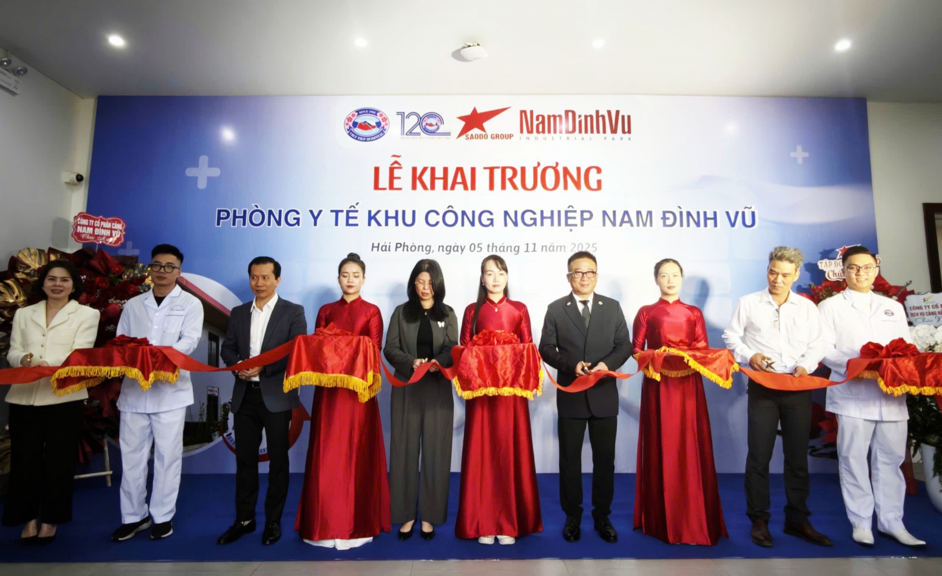 New medical facility enhances healthcare and safety for workers at Nam Dinh Vu IP (PR) New medical facility enhances healthcare and safety for workers at Nam Dinh Vu IP