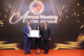 Citi Vietnam receives 2025 AmCham CSR recognition