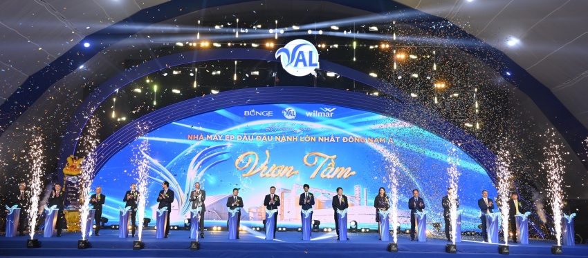 VAL opens second line of largest soybean crushing complex in Southeast Asia VAL opens second line of largest soybean crushing complex in Southeast Asia